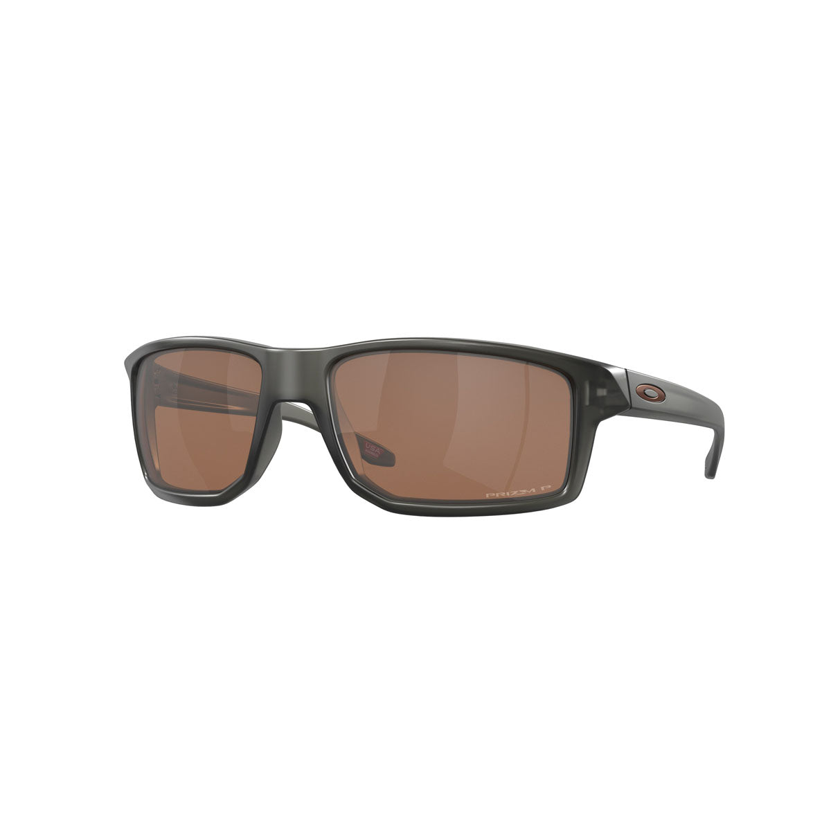 Oakley Gibston Polarized Sunglasses - Matte Grey Smoke/Prizm Tungsten Polarized