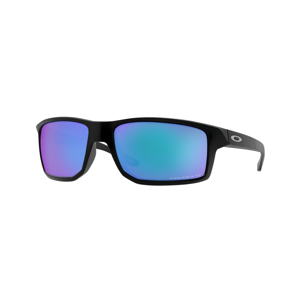 Oakley Gibston Polarized Sunglasses - Matte Black/PRIZM Sapphire Polarized