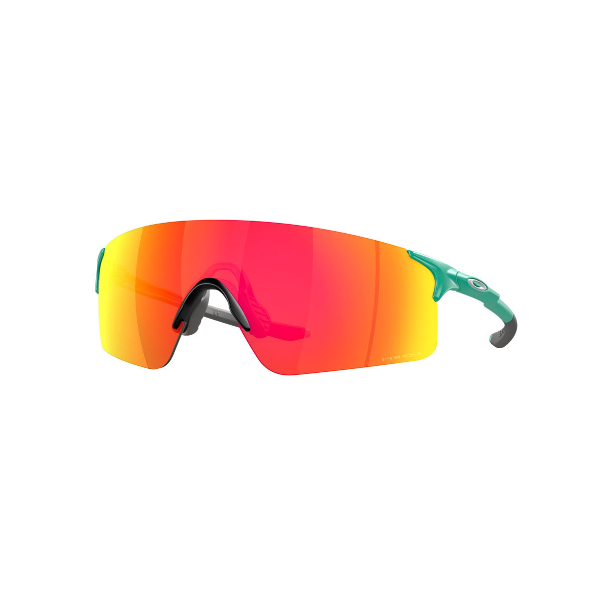 Oakley Evzero Blades Sunglasses CLOSEOUT - Matte Celeste/Prizm Ruby