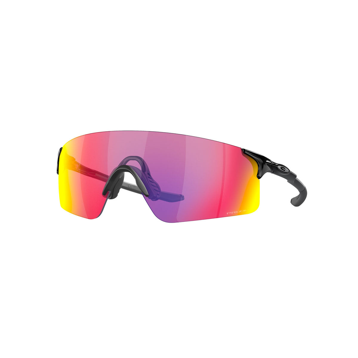 Oakley Asian Fit / Low Bridge Fit EVZero Blades Sunglasses - Polished Black/PRIZM Road