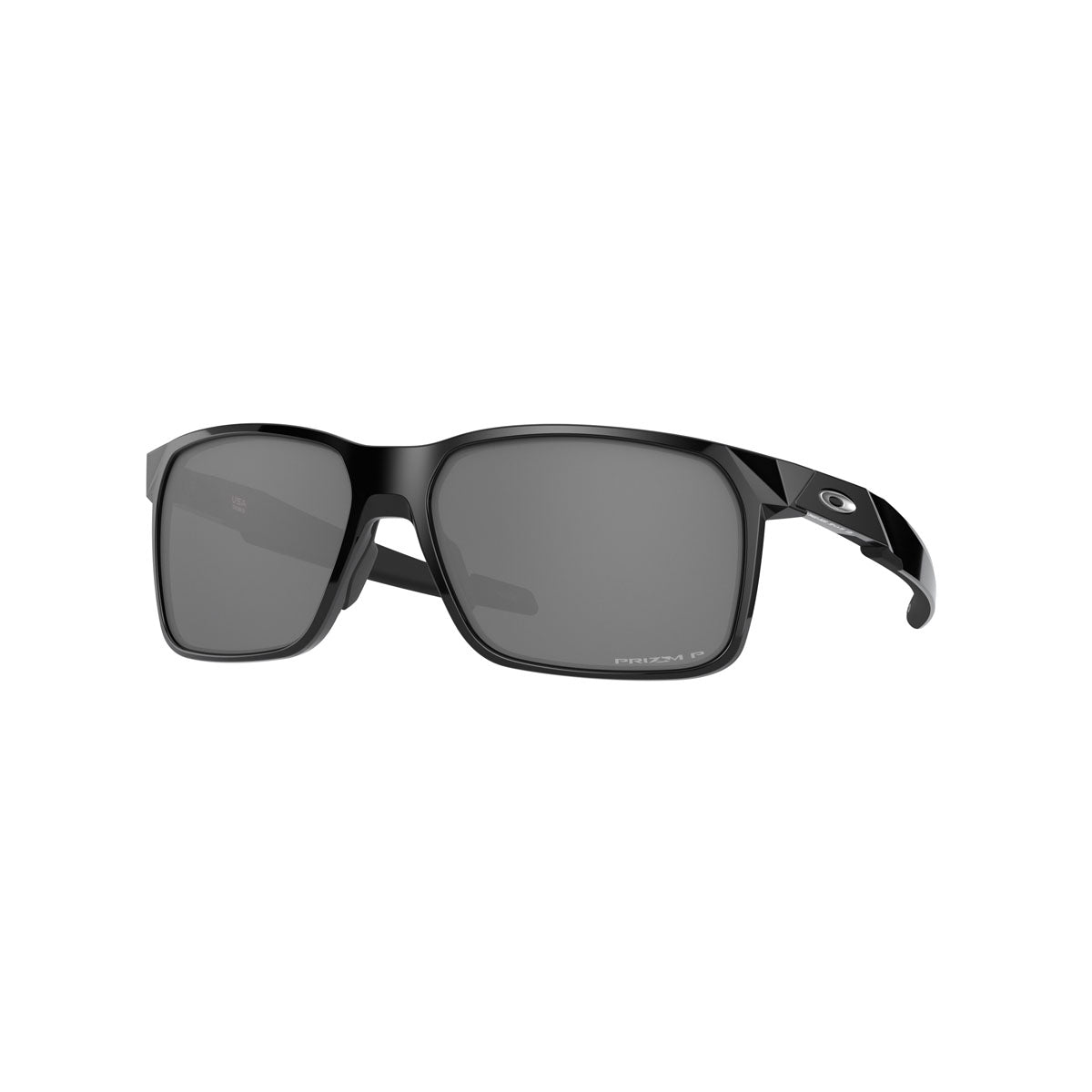 Oakley Portal X Polarized Sunglasses CLOSEOUT - Polished Black/PRIZM Black Polarized