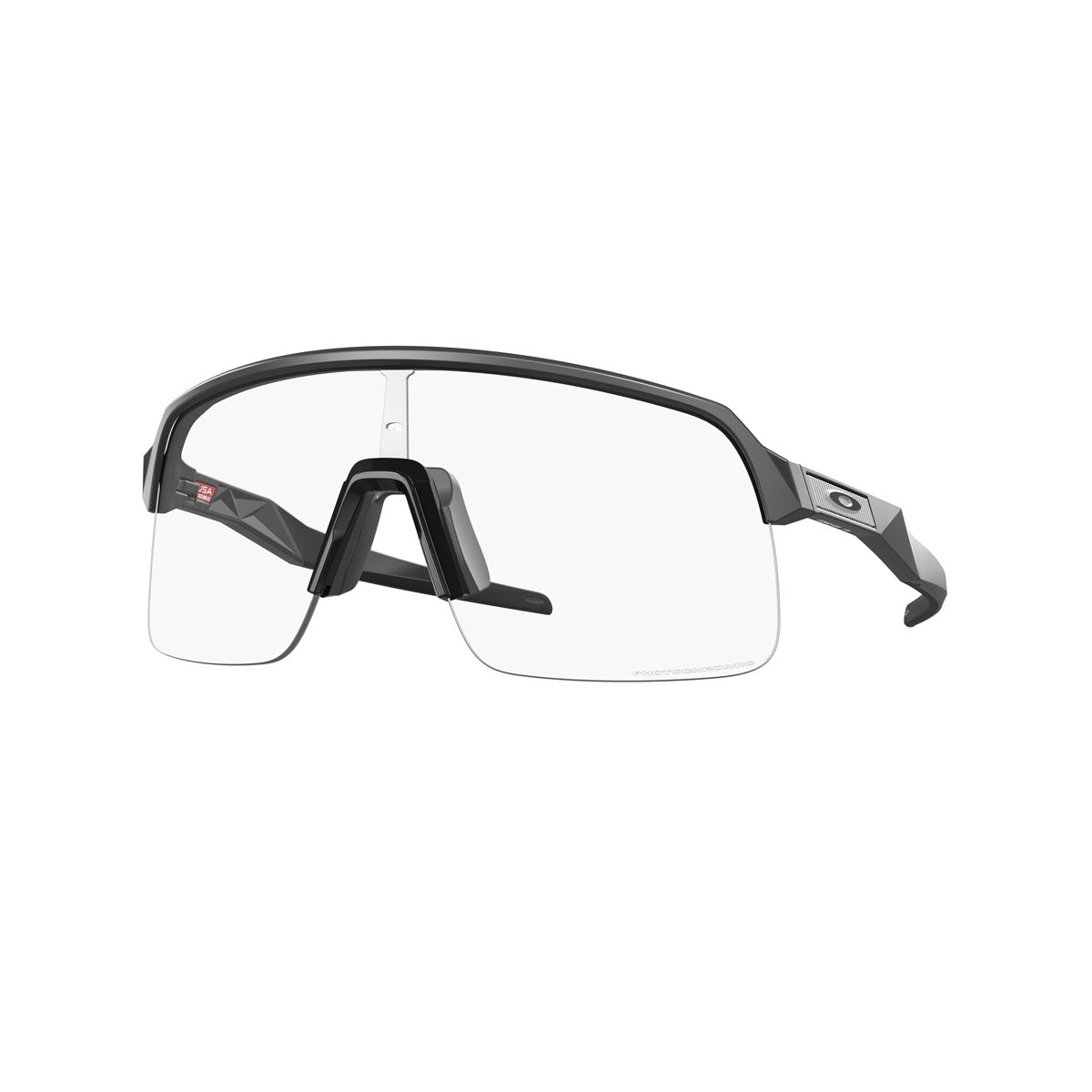 Oakley Sutro Lite Photochromatic Sunglasses - Matte Carbon / Clear Photochromic