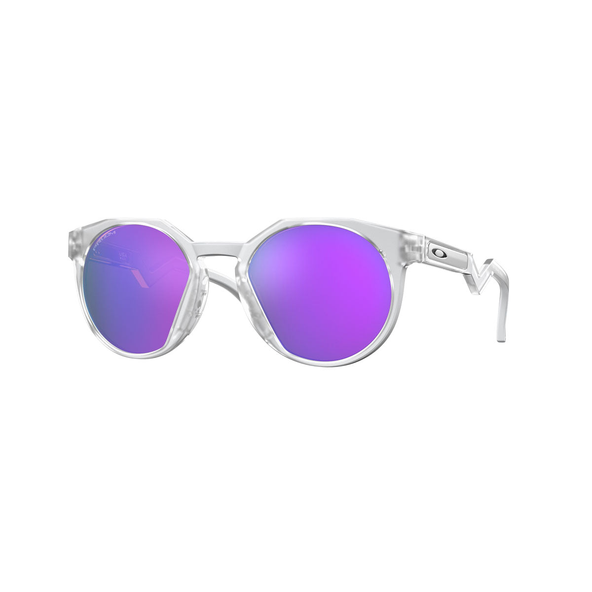 Oakley HSTN 52 Sunglasses - Matte Clear/PRIZM Violet