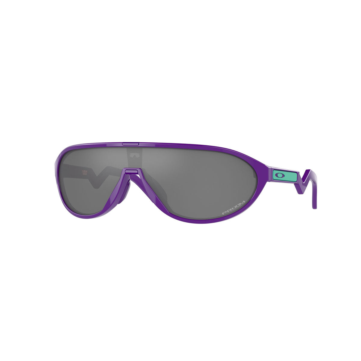 Oakley CMDN Sunglasses CLOSEOUT - Electric Purple/PRIZM Black