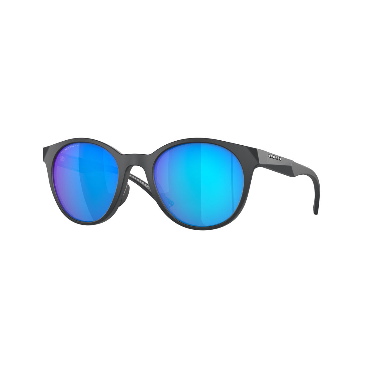 Oakley Womens Spindrift Polarized Sunglasses CLOSEOUT - Matte Carbon/PRIZM Sapphire Polarized