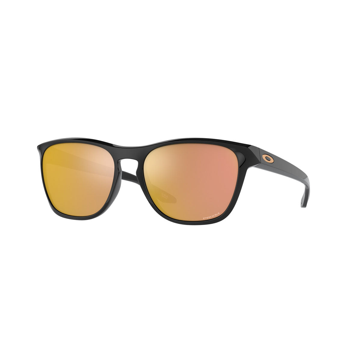 Oakley Manorburn Sunglasses - Polished Black/PRIZM Rose Gold