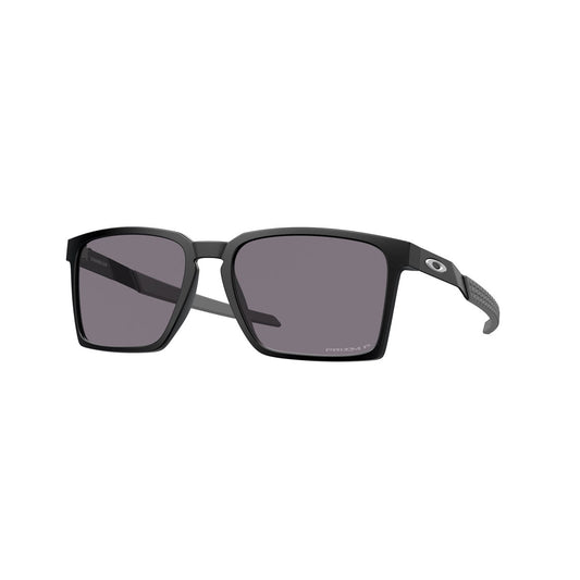 Oakley Exchange Sun Polarized Sunglasses - Satin Black/Prizm Grey Polarized