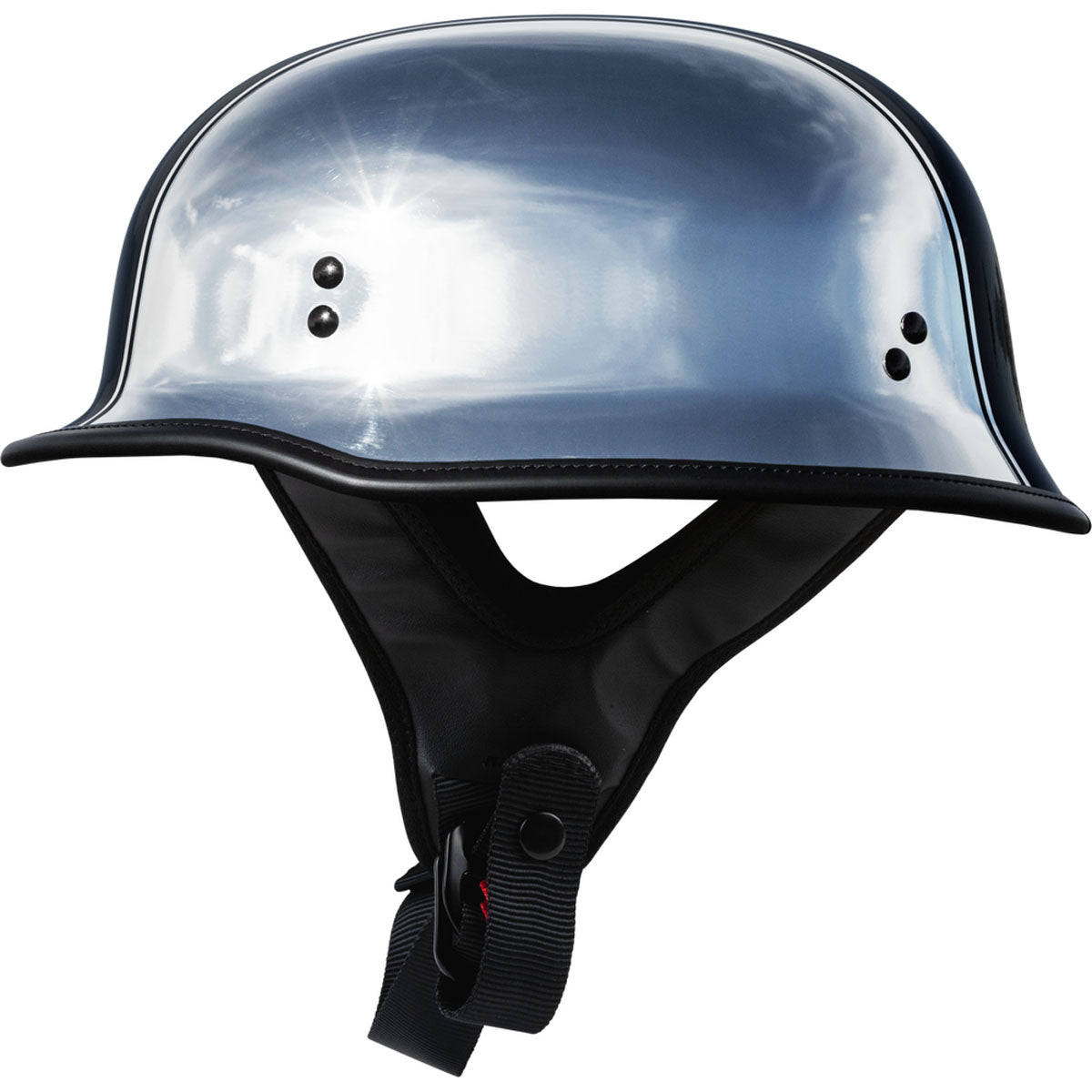 Highway 21 9MM Helmet - Chrome