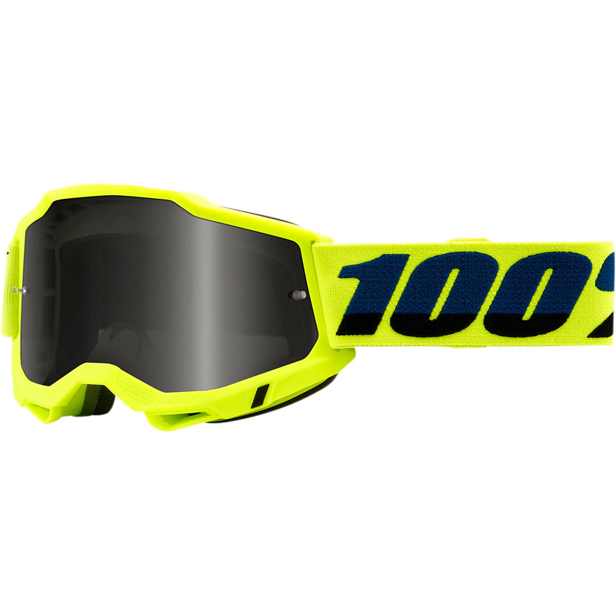 100% Accuri 2 Sand Goggles Fluo Yellow / Smoke Lens