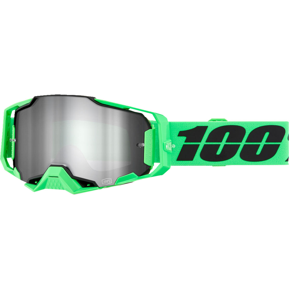 100% Armega Goggles Anza 2 / Silver Mirror Lens