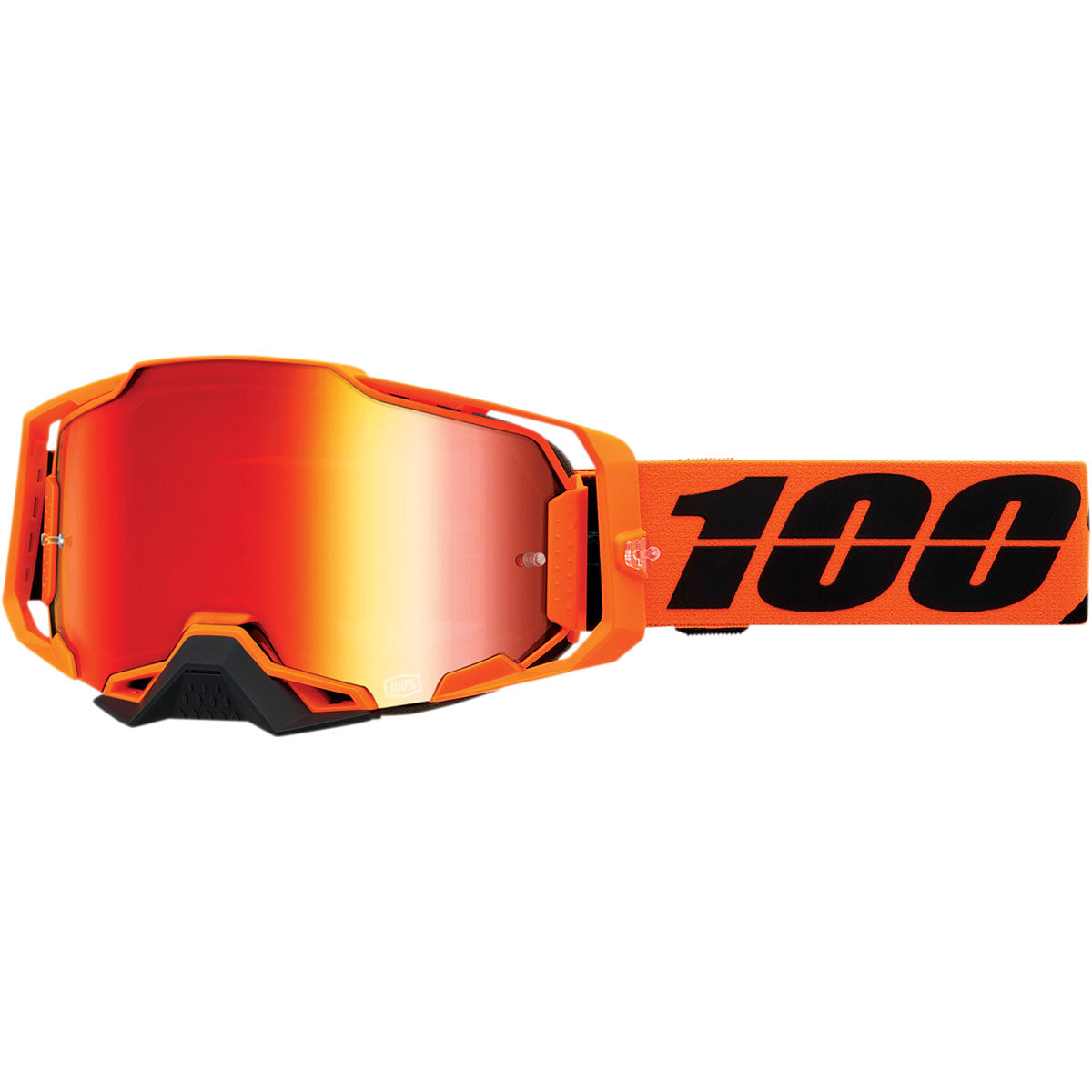 100% Armega Goggles CW2 / Red Mirror Lens