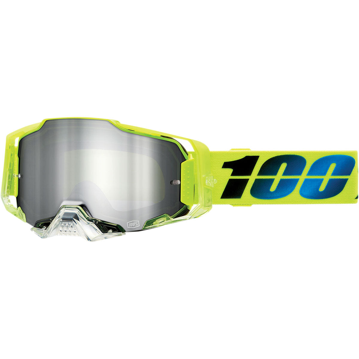 100% Armega Goggles Koropi / Flash Silver Mirror Lens