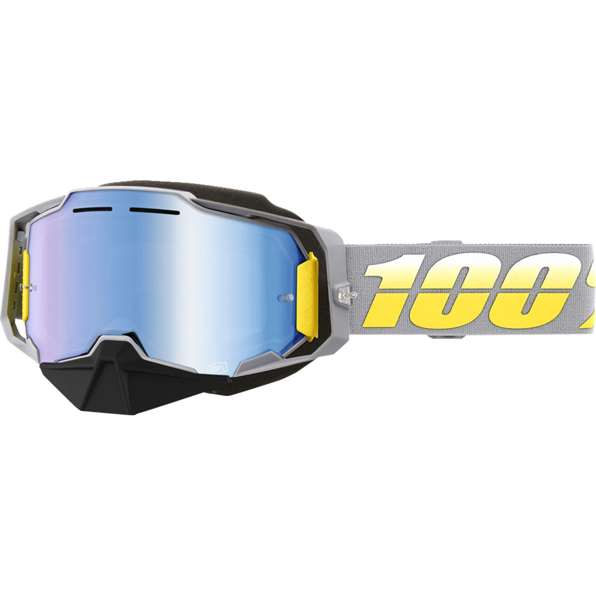 100% Armega Snow Goggles Complex / Blue Mirror Lens