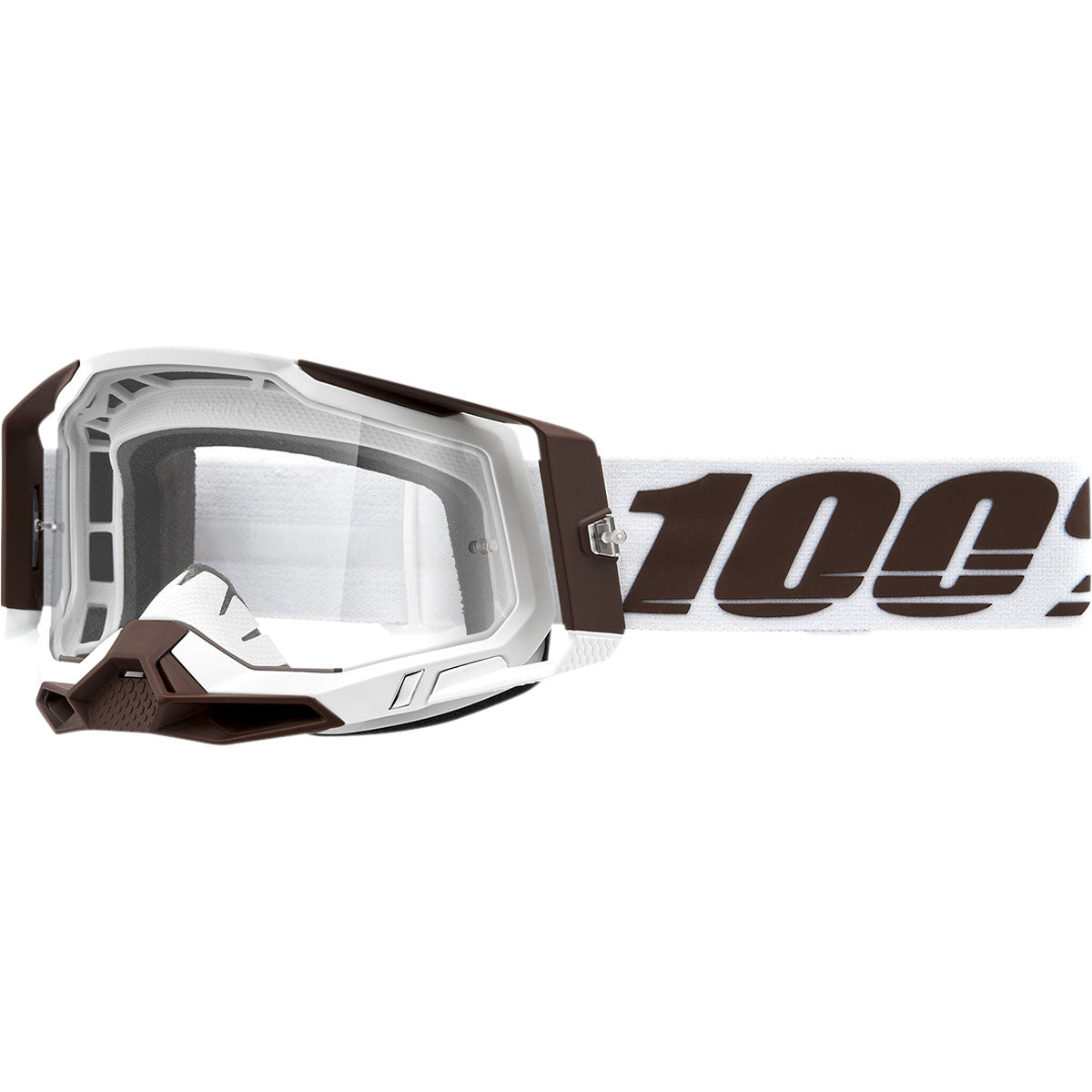 100% Racecraft 2 Goggles Snowbird / Clear Lens