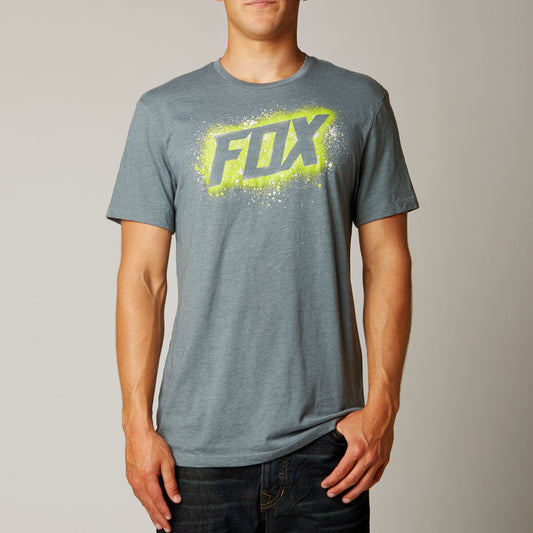 Fox Racing Sidewinder Short Sleeve Premium Tee - Heather Slate