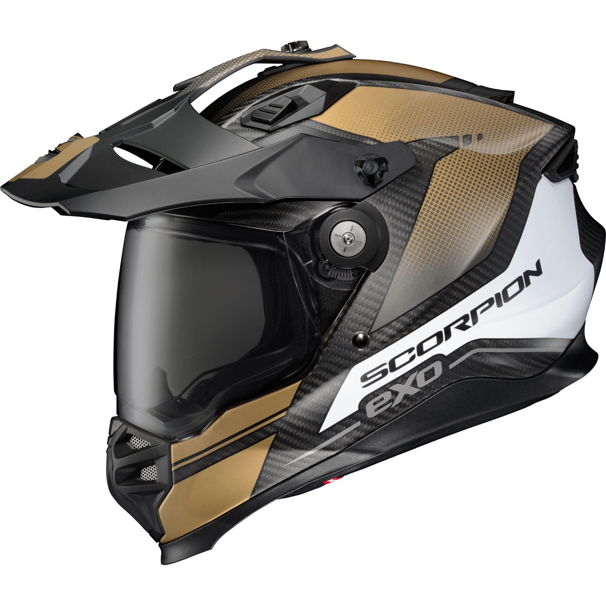 Scorpion EXO XT9000 Carbon Trailhead Helmet - Matte Gold