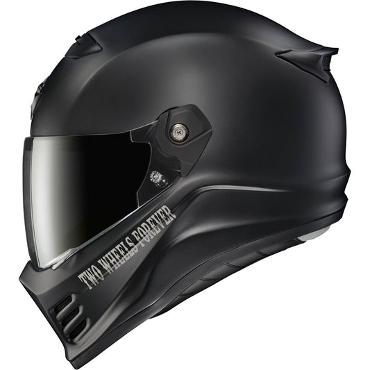 Scorpion Covert FX V-Twin Visionary Helmet - Matte Black