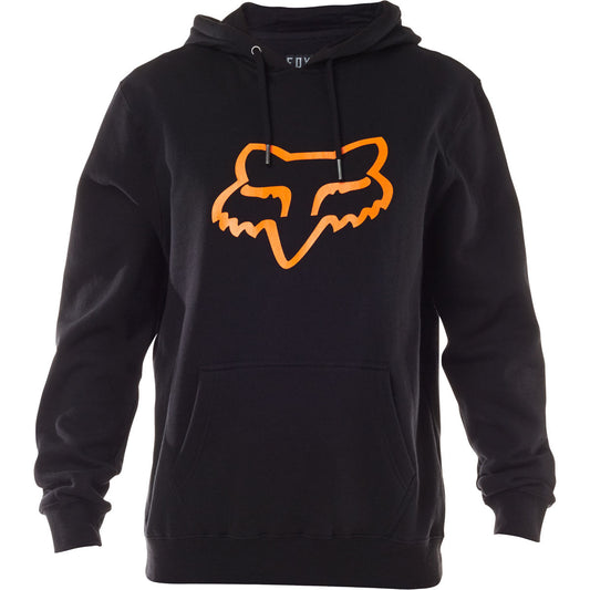 Fox Racing Legacy Foxhead Pullover Fleece Hoodie - Black/Orange