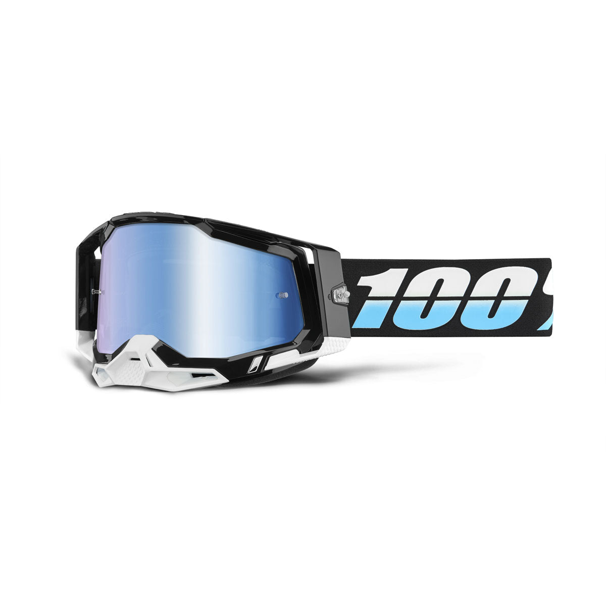 100% Racecraft 2 Goggles Arkana / Mirror Blue Lens