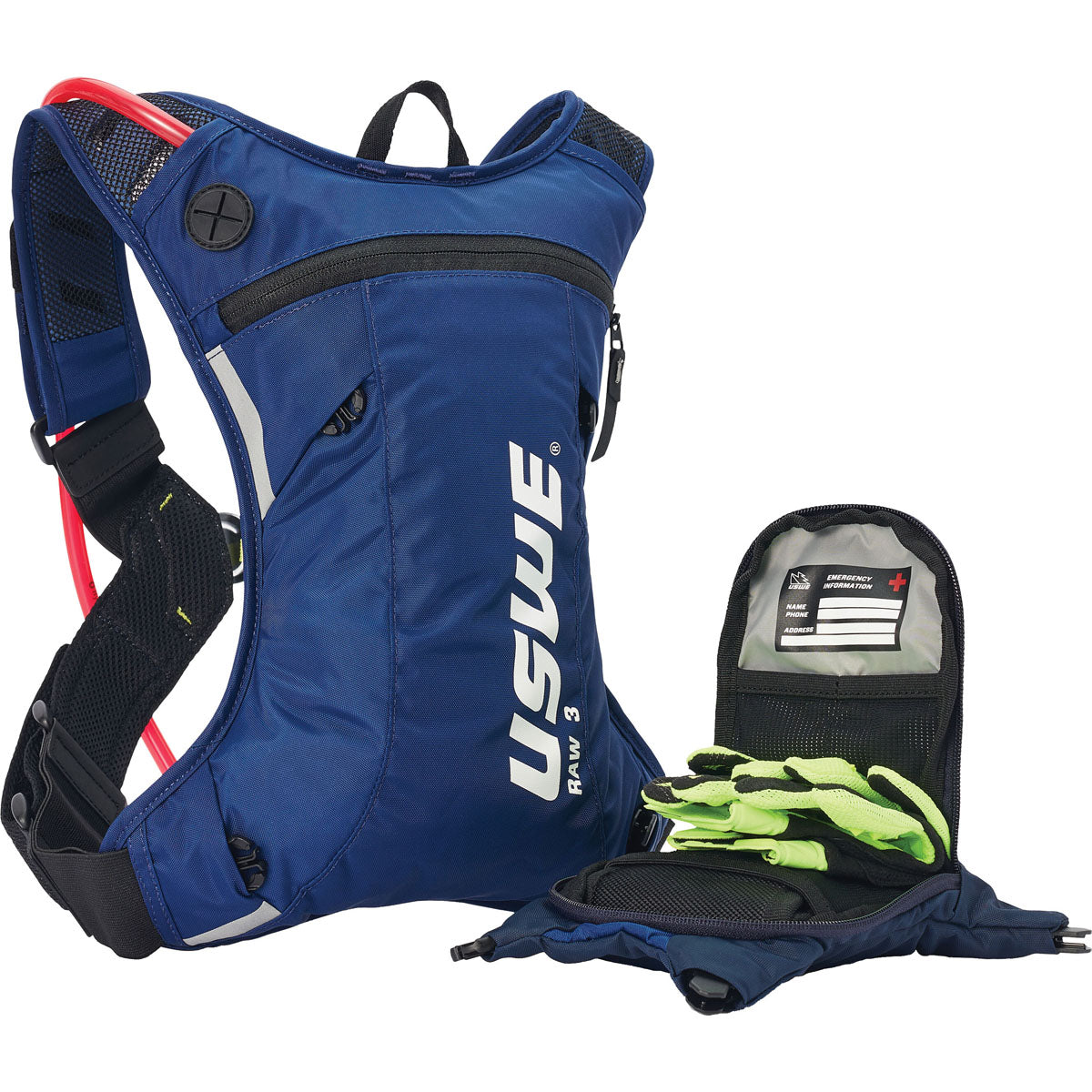 USWE Raw 3 Hydration Pack PNP Tube 2.0L - 