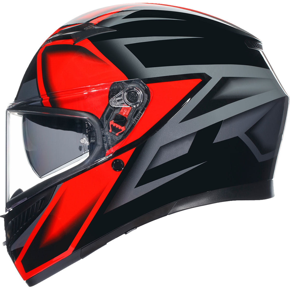 AGV K3 Compound Helmet - Black/Red