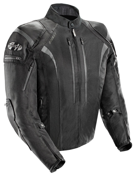 Joe Rocket Atomic 5.0 Textile Jacket - Black/Black