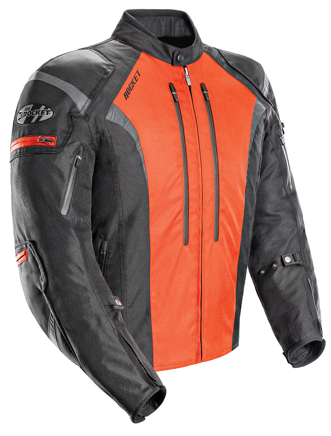 Joe Rocket Atomic 5.0 Textile Jacket - Black/Orange