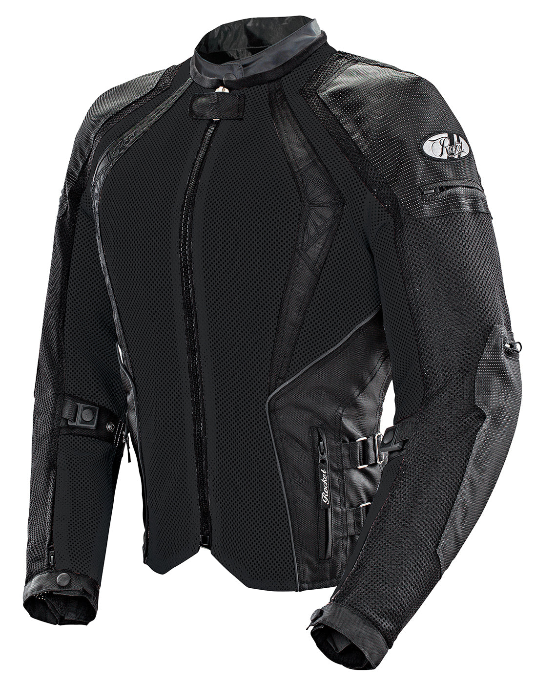 Joe Rocket Womens Cleo Elite Mesh Textile Jacket - Black