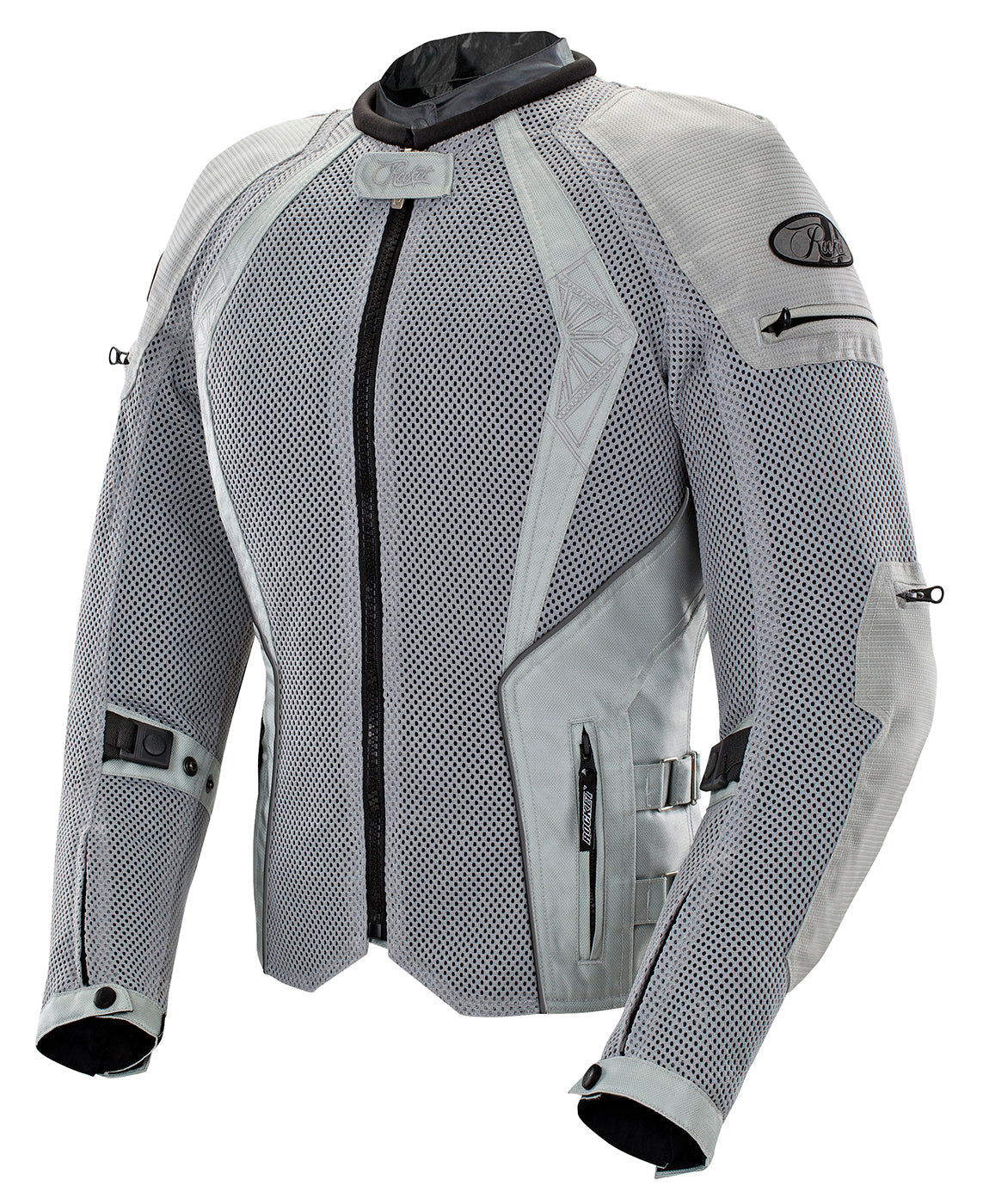 Joe Rocket Womens Cleo Elite Mesh Textile Jacket - Silver