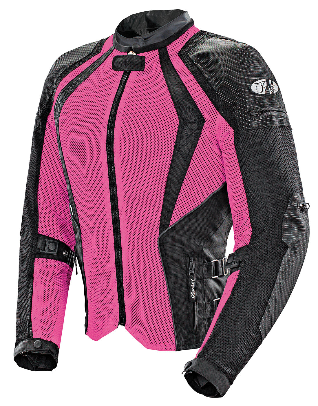 Joe Rocket Womens Cleo Elite Mesh Textile Jacket - Pink