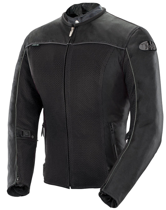 Joe Rocket Womens Velocity Mesh Textile Jacket - Black/Black