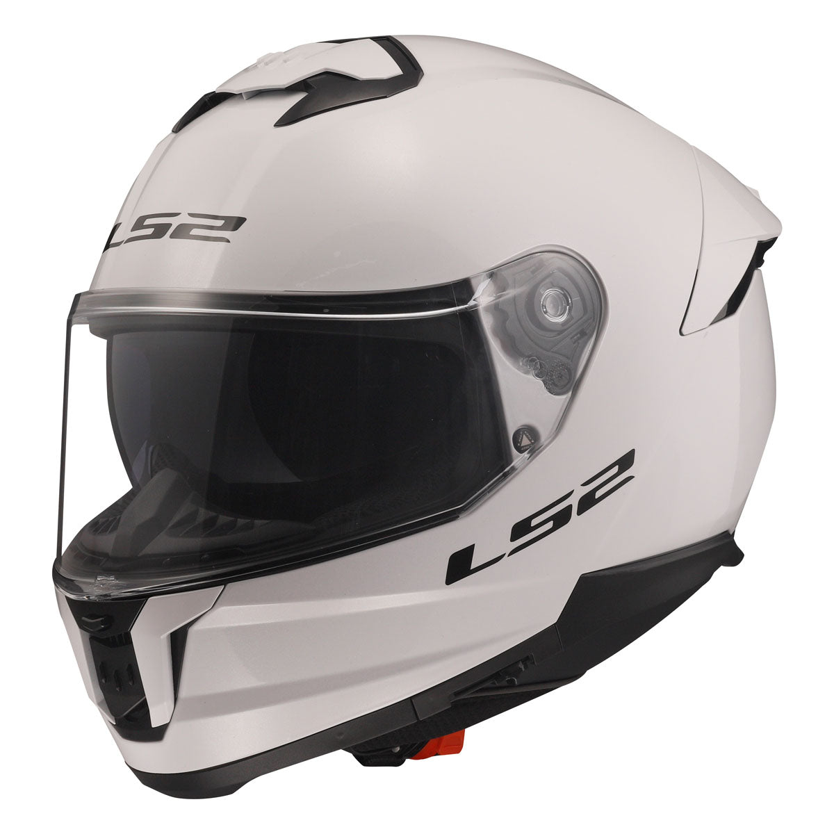 LS2 Stream II Solid Helmet - Gloss White