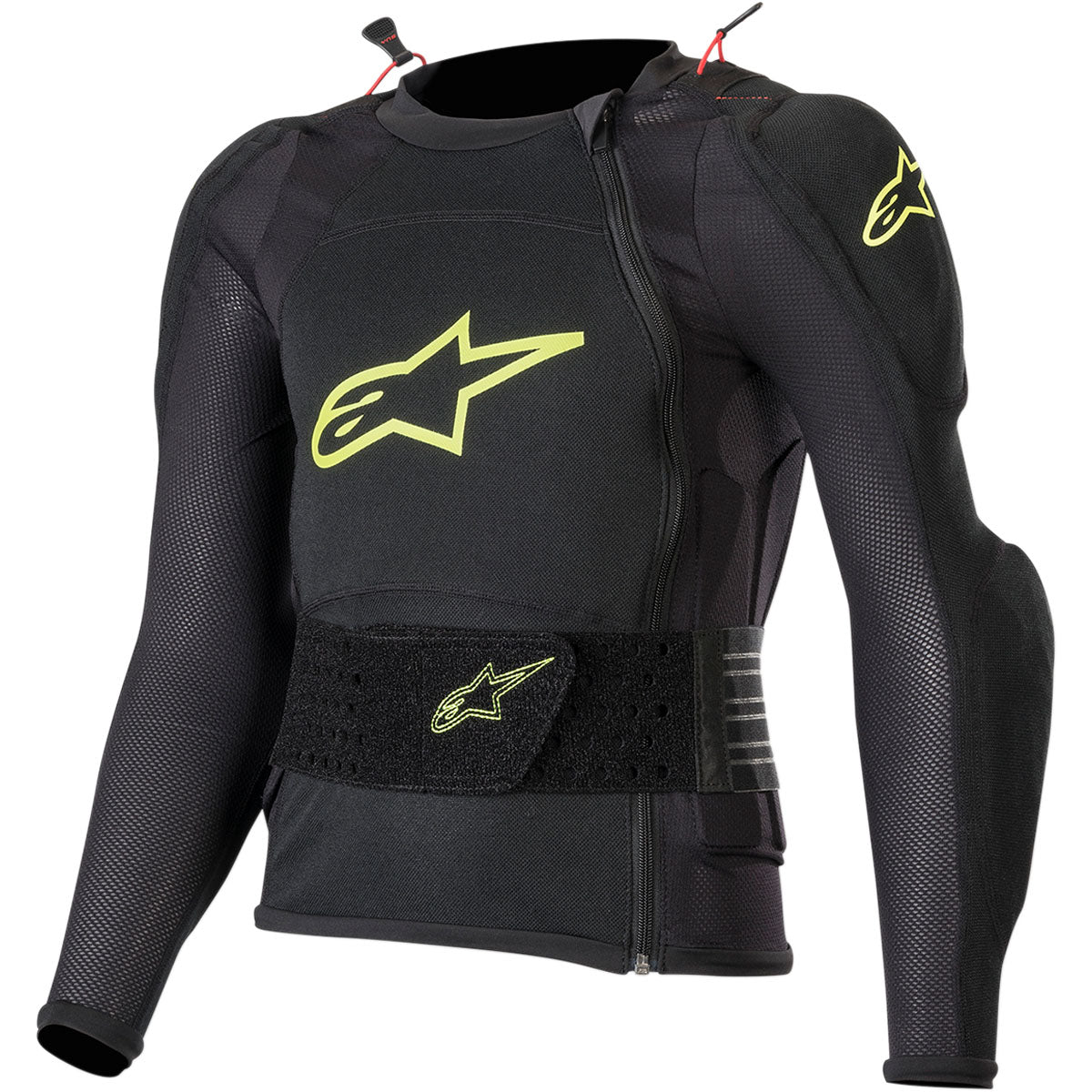 Alpinestars Youth Bionic Plus Protection Jacket - Black/Fluo Yellow