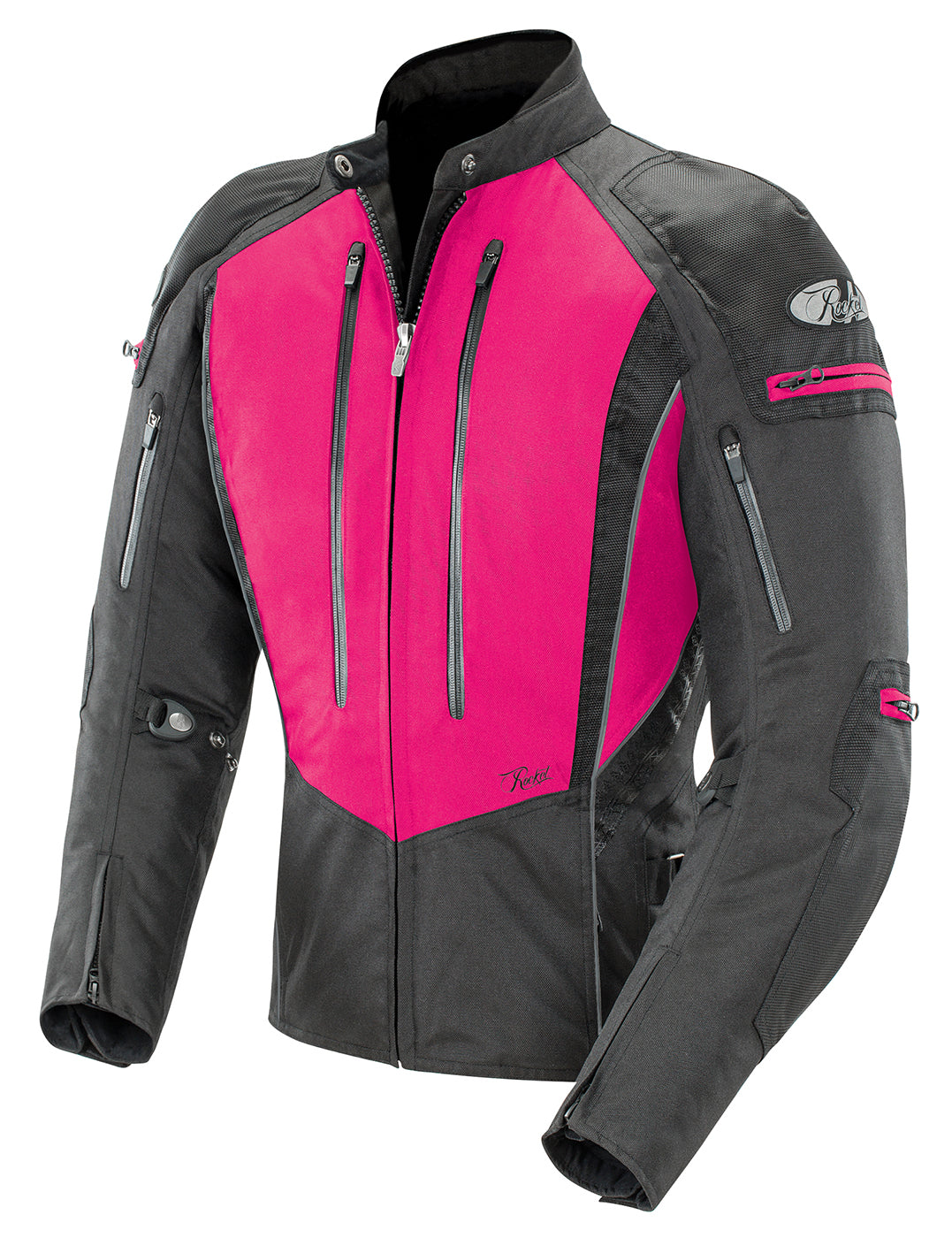 Joe Rocket Womens Atomic 5.0 Textile Jacket - Pink/Black