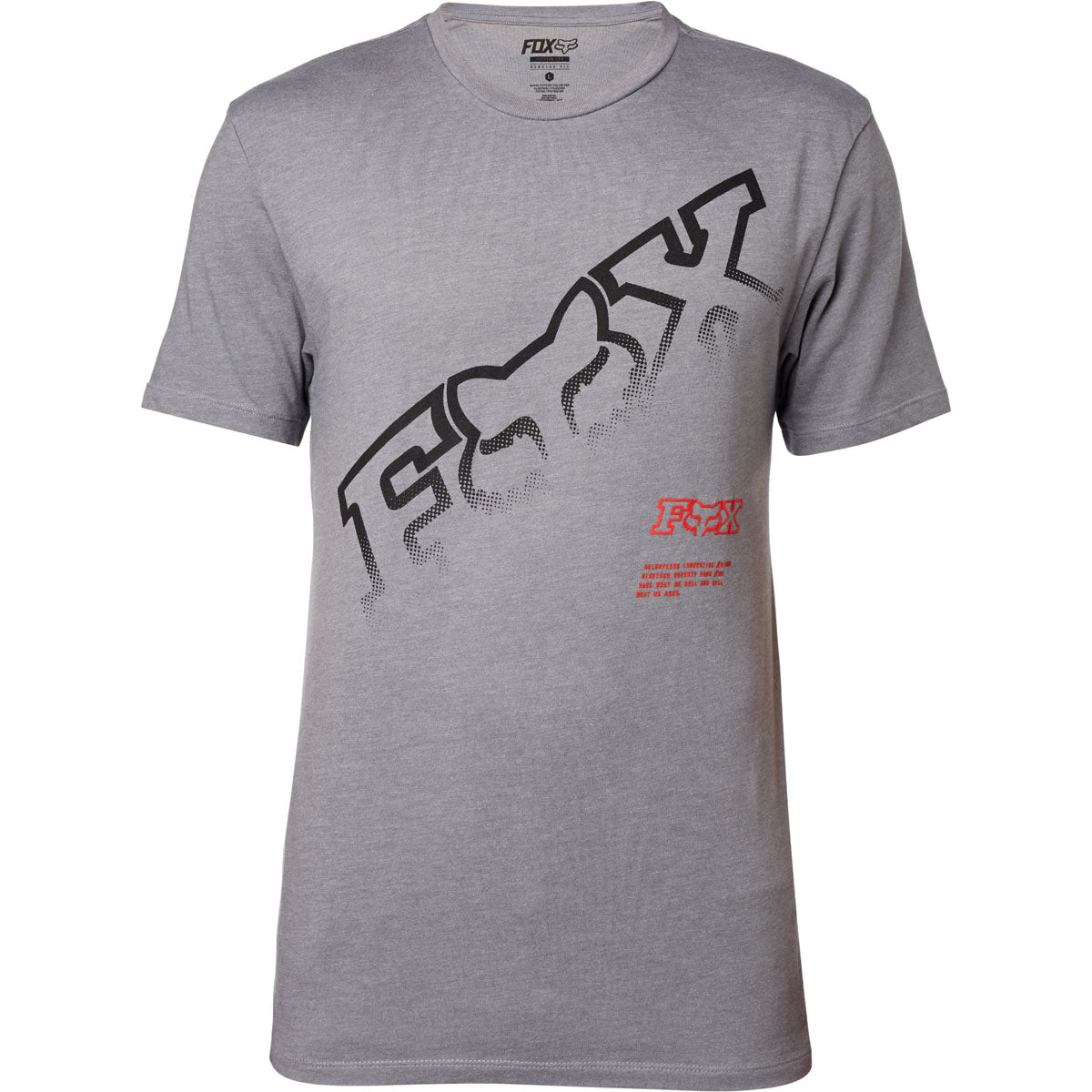 Fox Racing Execute Short Sleeve Premium Tee - Heather Graphite