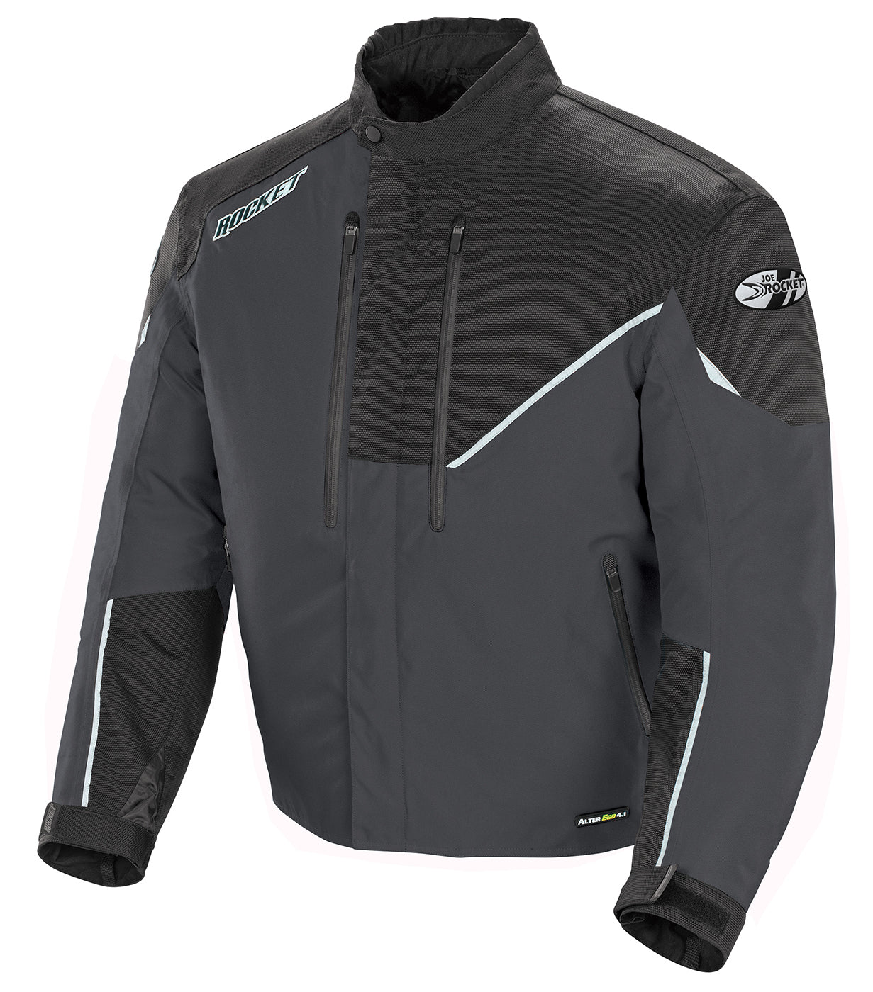 Joe Rocket Alter Ego 4.1 Textile Jacket - Black/Gun Metal