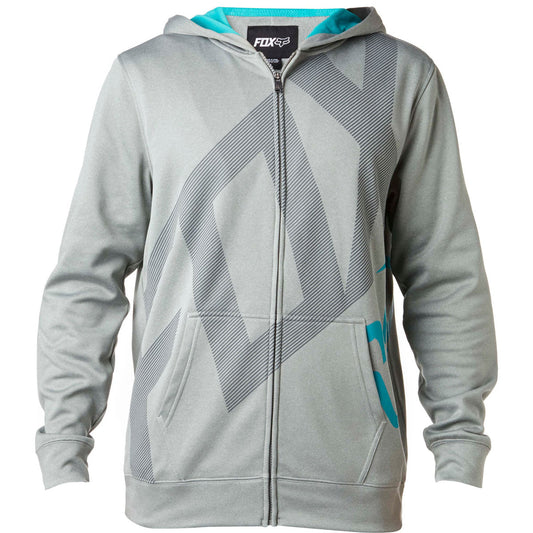 Fox Racing Hydratix Closed Circuit Zip Hoodie - Heather Grey