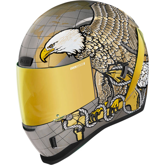 Icon Airform Semper Fi Helmet (CLOSEOUT) - Gold