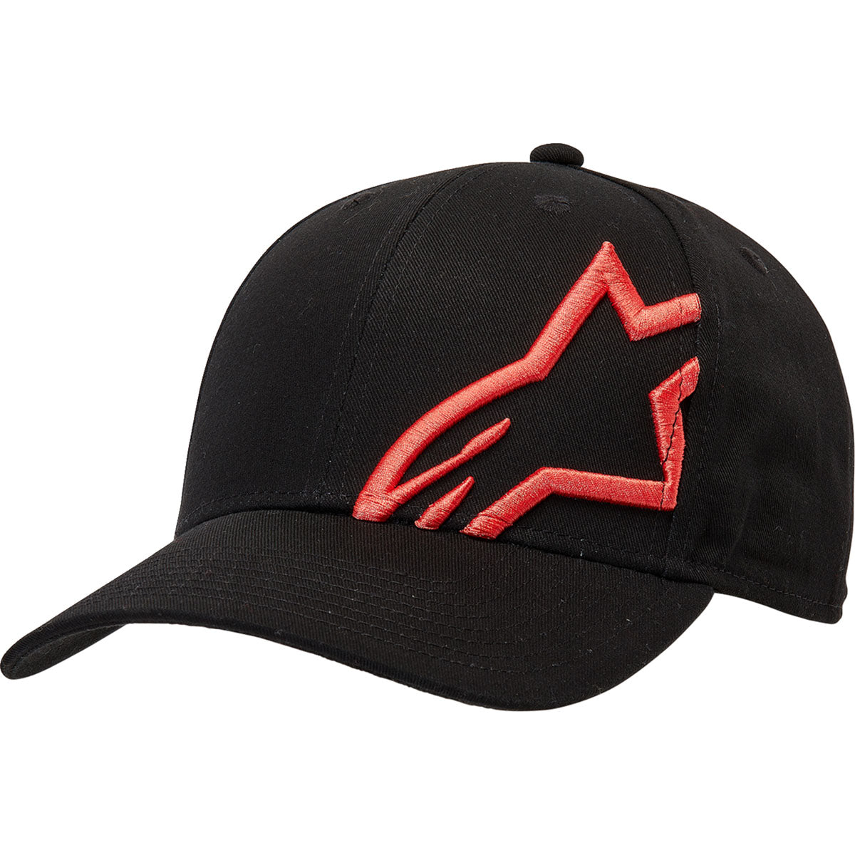 Alpinestars Corp Snap 2 Hat - Black/Warm Red