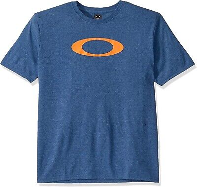 Oakley O-Bold Ellipse Tee - Ensn Blue Lt Hthr