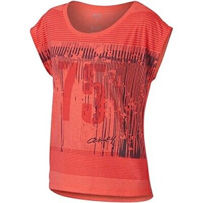 Oakley Seventy-Five Off-The-Shoulder Tee - Coral Glow Light Heather