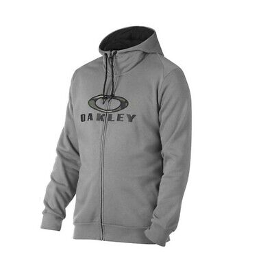 Oakley Combat FZ Hoodie - Athletic Heather Grey