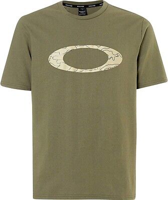 Oakley Ellpise Line Camo Short Sleeve Tee - Dark Brush