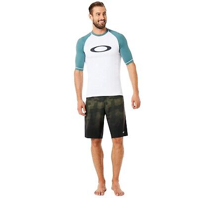 Oakley Rashguard Tee Short Sleeve - White