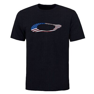 Oakley Ellipse Usa Short Sleeve Tee - Blackout