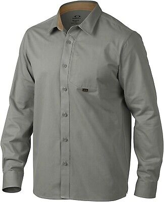 Oakley Utility Longsleeve Woven Shirt - Grigo Scuro