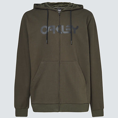 Oakley Teddy Zip Hoodie Jacket - New Dark Brush/Black