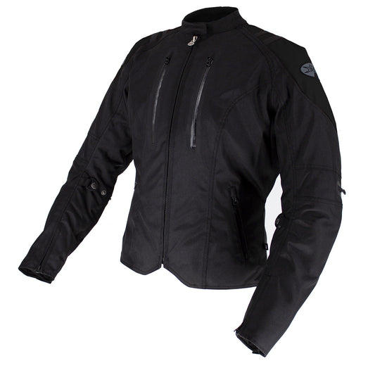 Joe Rocket Womens Atomic LTD Textile Jacket - Black/Black