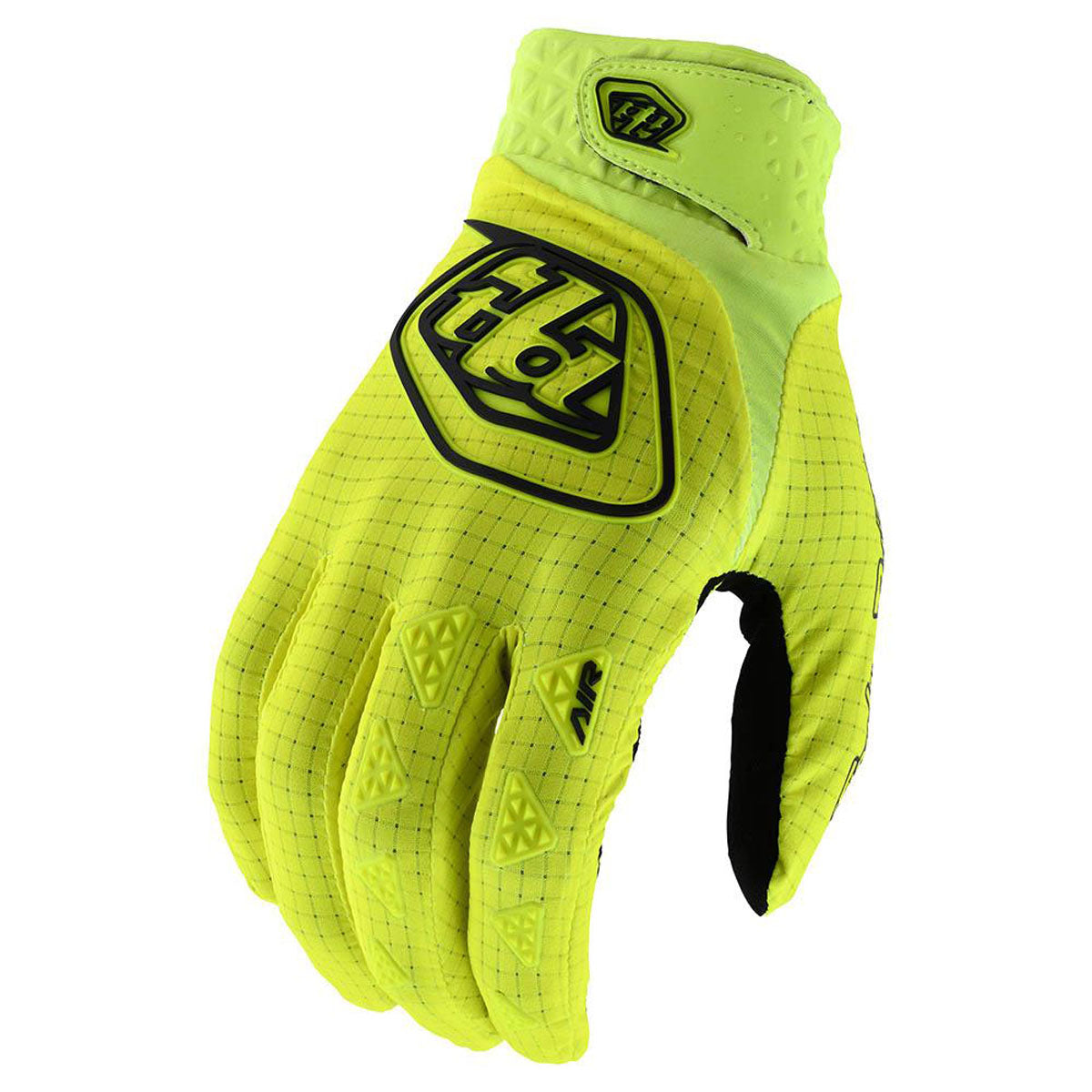 Troy Lee Designs Youth Air Gloves - Solid - Fluorescent Yellow