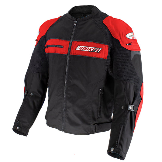 Joe Rocket Dayride Textile Jacket - Red/Black